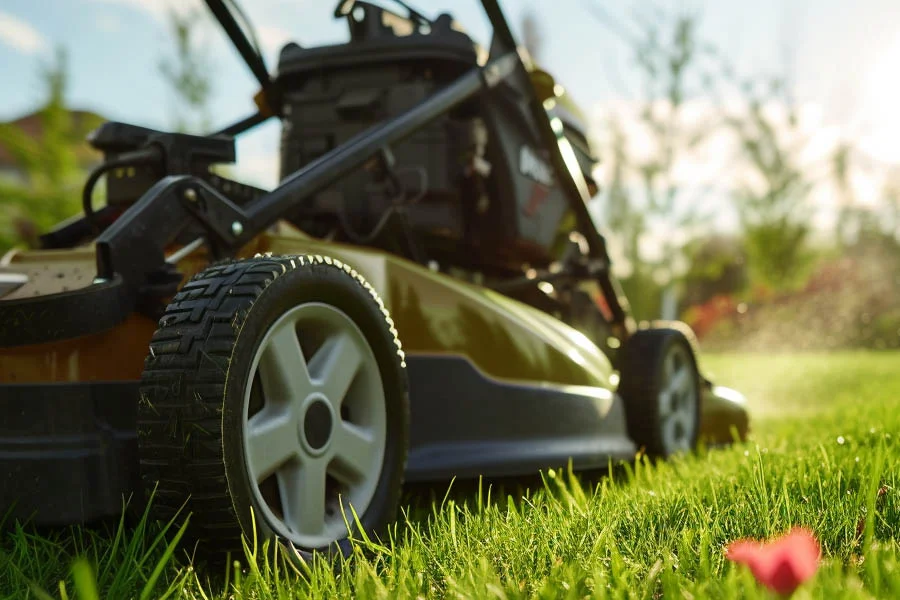 electric push mower