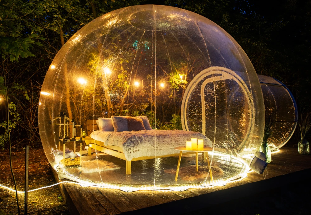 outdoor tent bubble